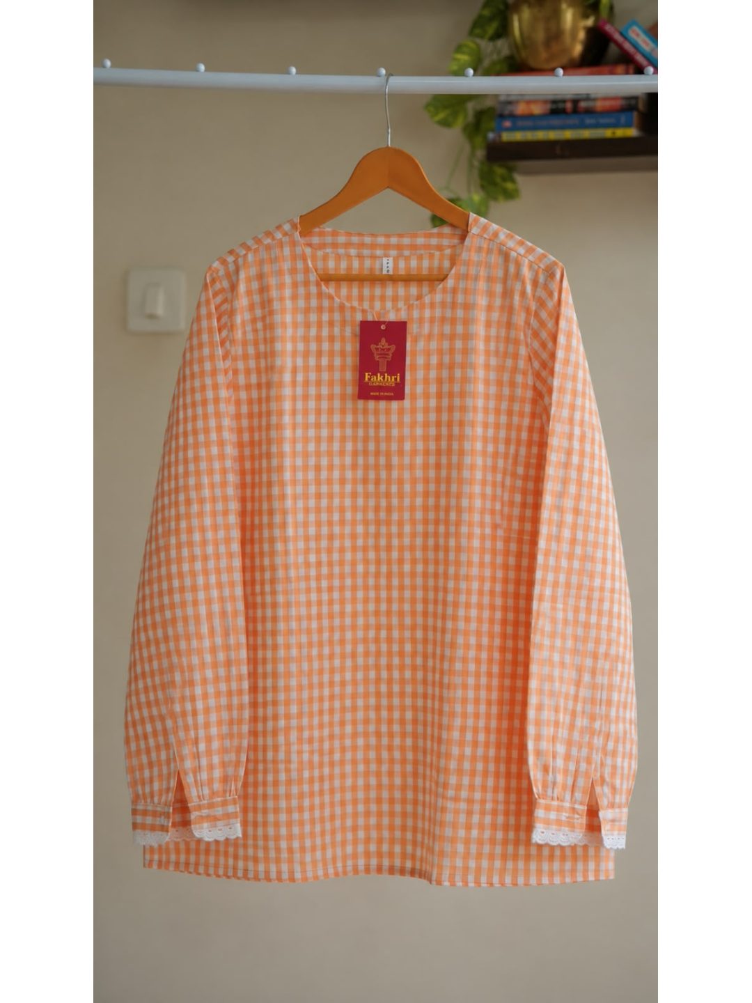 Gingham Tops In Different Color