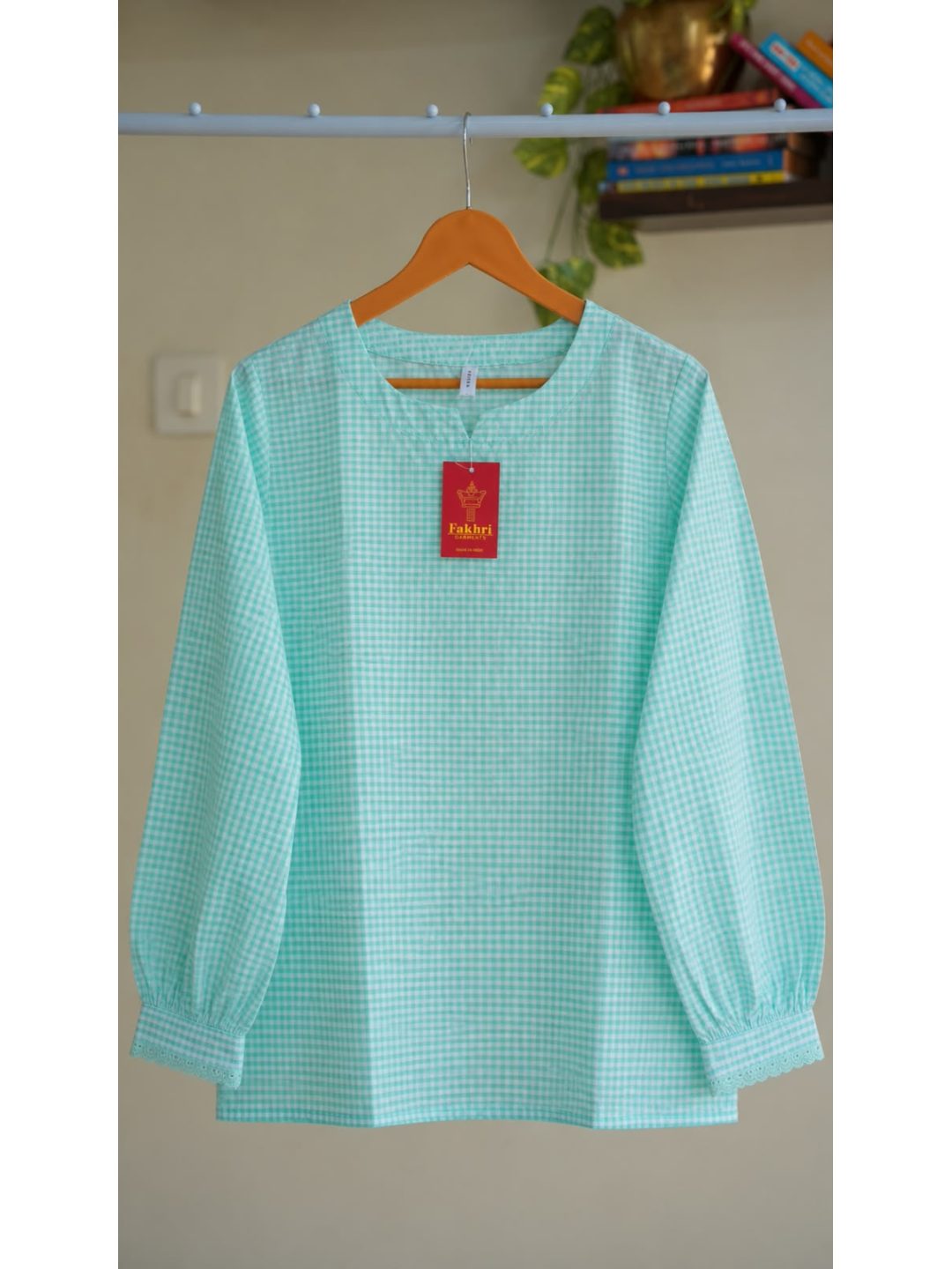Gingham Tops In Different Color