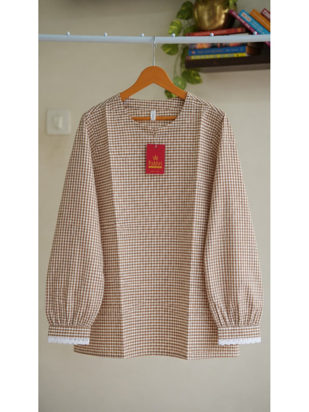 Gingham Tops In Different Color