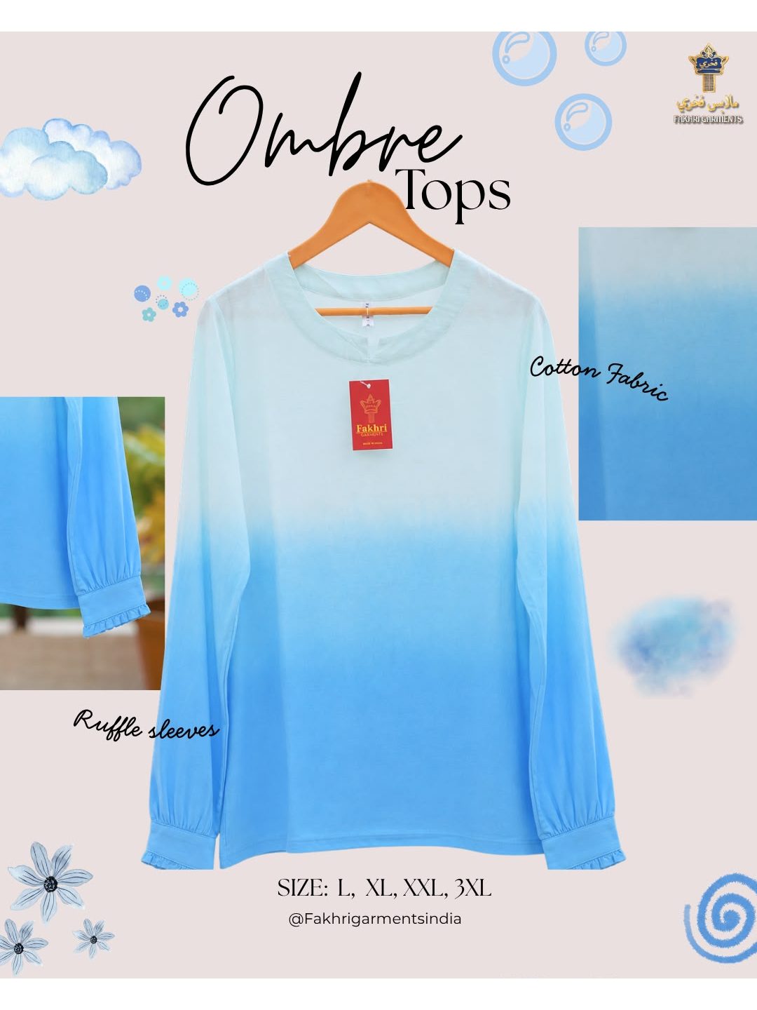Ombré Tops