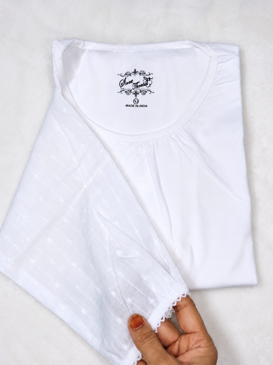 Soft Cotton Balloon Sleeve Rida Top
